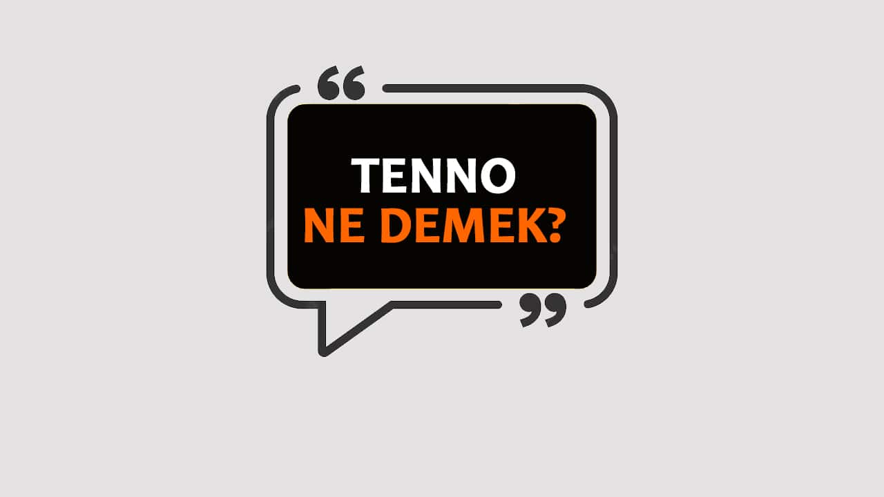 Tenno Ne Demek? Kürtçe Anlamı - Eniyisor.com